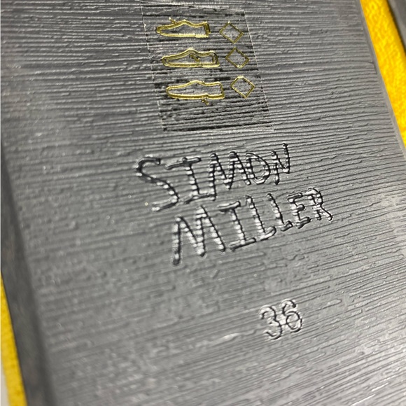 Simon Miller Terry slide size 36 YELLOW platform slide - Picture 10 of 12